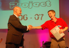 Jon graduates from Pioneer